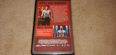 Mayhem VHS Tape RED Edition, Steven Yeun, RARE! RED TAPE EDITION