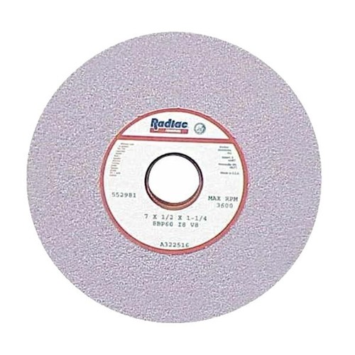 Powertec 15522 Aluminum Oxide Grinding Wheel 100 Grit, 8" X 1 - View #10