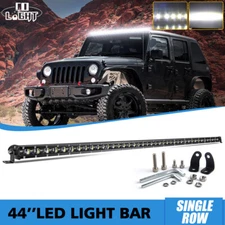 Slim LED Light Bar 2400W 44" Led Bar Spot Flood Combo Offroad 4WD Truck SUV 43"