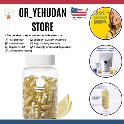 Essential for Women Prenatal MultivitaminFolate Choline Neural Tube Omega-3