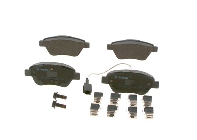 BREMSBELÄGE FIAT P. STILO/DOBLO/PANDA 01- MIT SENSOR