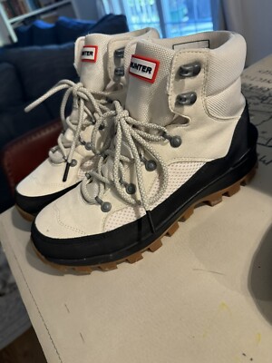 靴 HUNTER EXPLORER MID LACE BOOTSize 38 Hunter Explorer Mid Lace Boot Cold Weather Hiking Boots Water