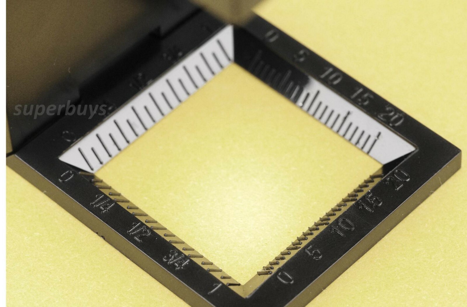 Plastic Folding Jewellers Loupe 10X Hands Free Magnifying Glass Lens