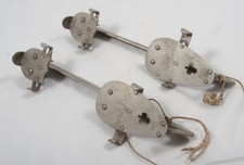 Vintage Pair of Union Hardware Co. USA Size 11.5 Metal Ice Skates