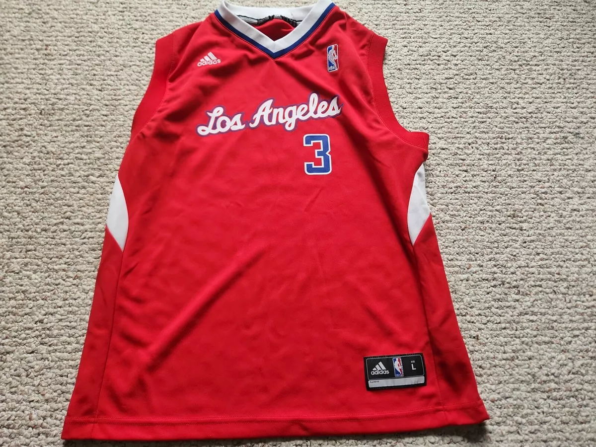 Authentic Men's Chris Paul Red Jersey - #3 Basketball Los Angeles