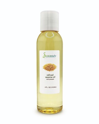 Sesame Oil Refined 100% Pure & Natural Cold Pressed Various Sizes
