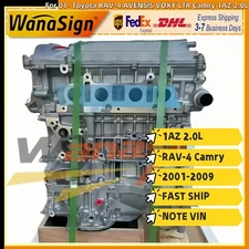 Long Block Engine Assembly For 01- Toyota RAV-4 AVENSIS VOXY LTR Camry 1AZ 2.0L
