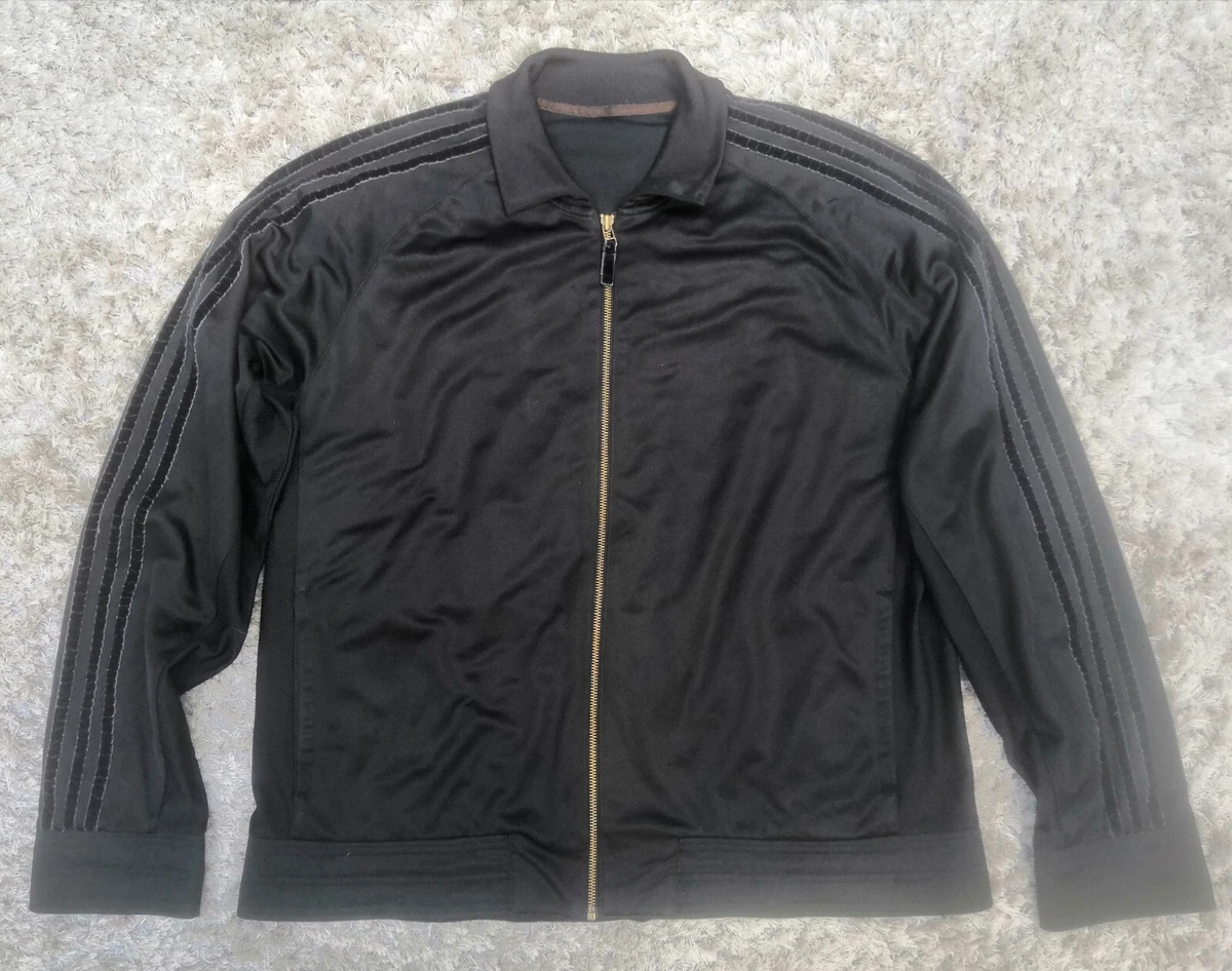 Adidas tracksuit clearance black and gold