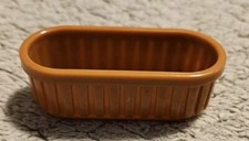Toy Trough 2 Inches Long Brown
