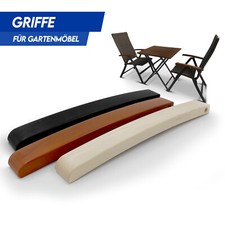 Klappstuhl Gartenstuhl 2x Ersatzarmlehnen HOLZ massiv Armlehne Hochlehner Stuhl