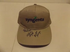 syngenta  (Signed by 3 tractor pullers @ NFMS),  Hat  Cap Adjustable Strap Back