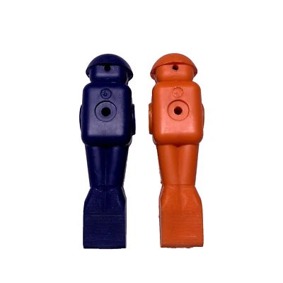 Dynamo 1983 Orange And Blue Foosball Men Players | Old Style New Old Stock