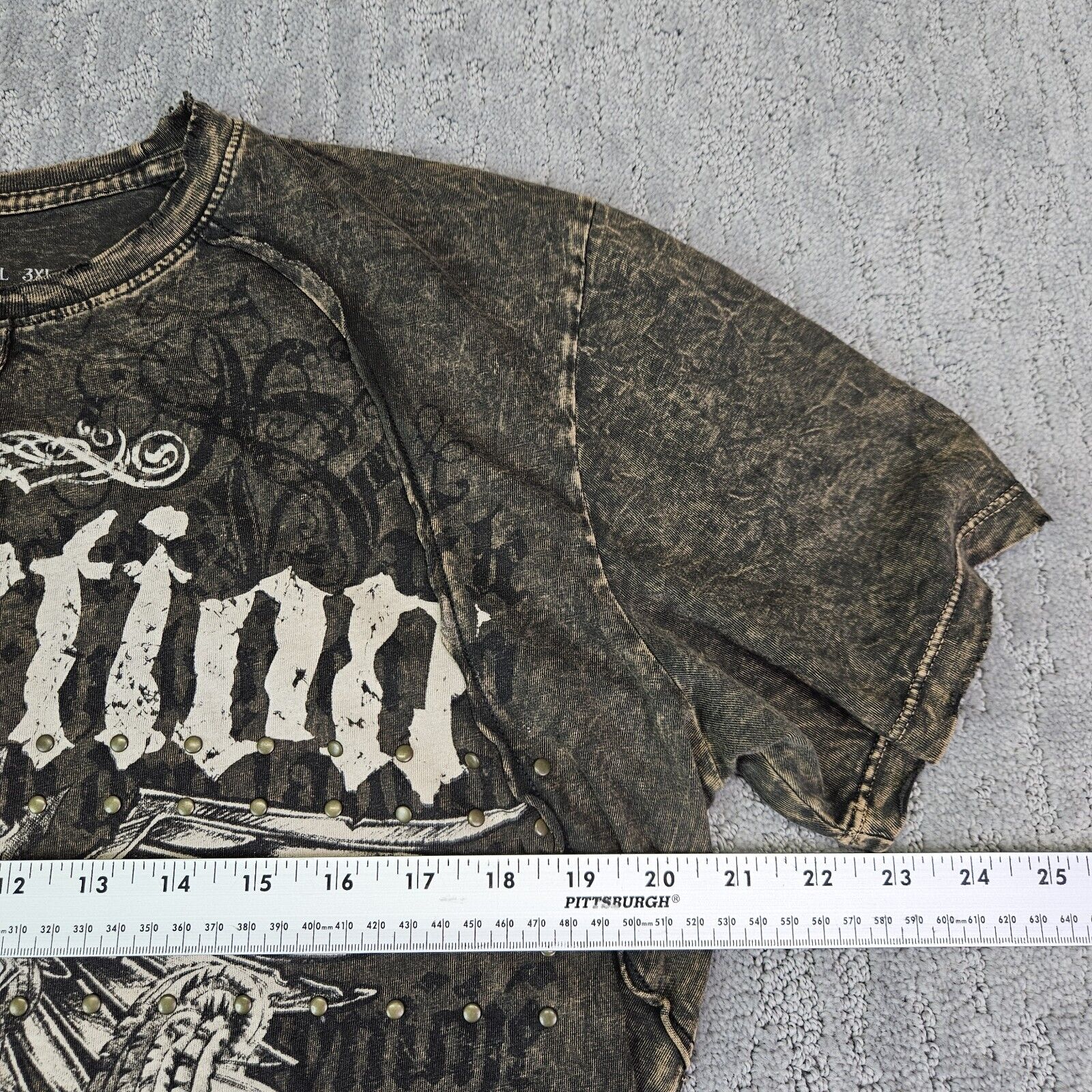 AFFLICTION Mens  Vintage 'Three Knights Dead or A… - image 7