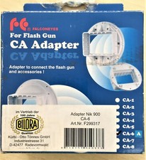 Falcon Eyes Flash Gun Adapter CA-6 Accessory x NikonSB600 Flash Mount New
