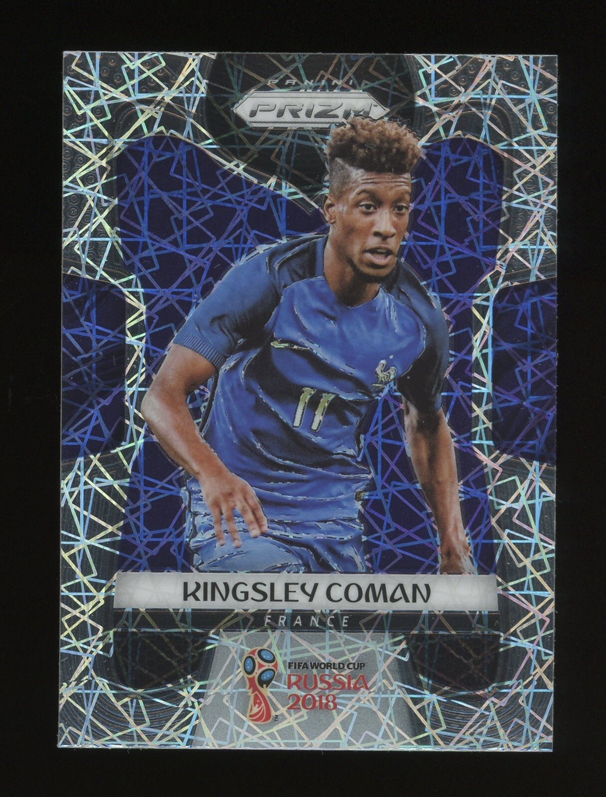 2018 Panini Prizm World Cup Lazer Prizm Kingsley Coman #79