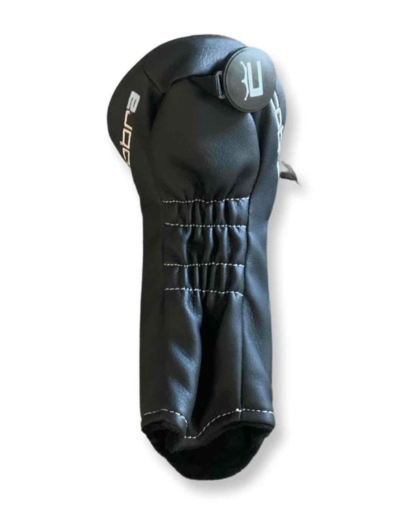 *NEW* COBRA KING TEC RESCUE HYBRID HEAD COVER BLACK GRAY #1596