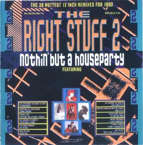 The Right Stuff 2 - Aint Nothin But A Houseparty (2CDs) FREE Shipping, Save £s - Picture 1 of 2