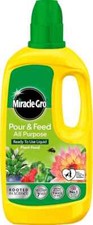 Miracle-Gro Pour And Feed Liquid Plant Food, 1l | Free Postage | 6.98 per litre