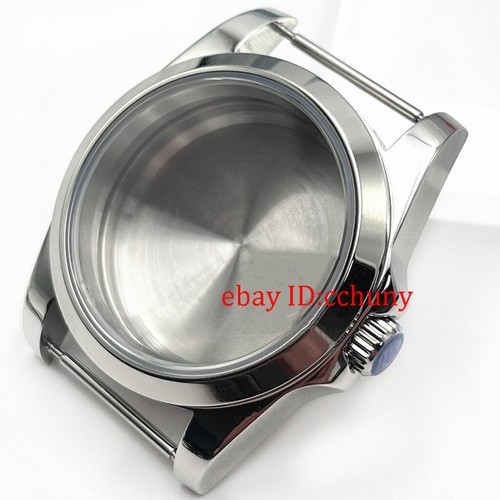 36mm black/gold/rose gold/silver watch case sapphire fit NH35 ETA2824 PT5000 - Picture 16 of 54