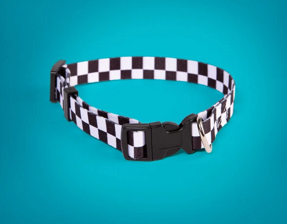 Vans black and shop white checkered belt