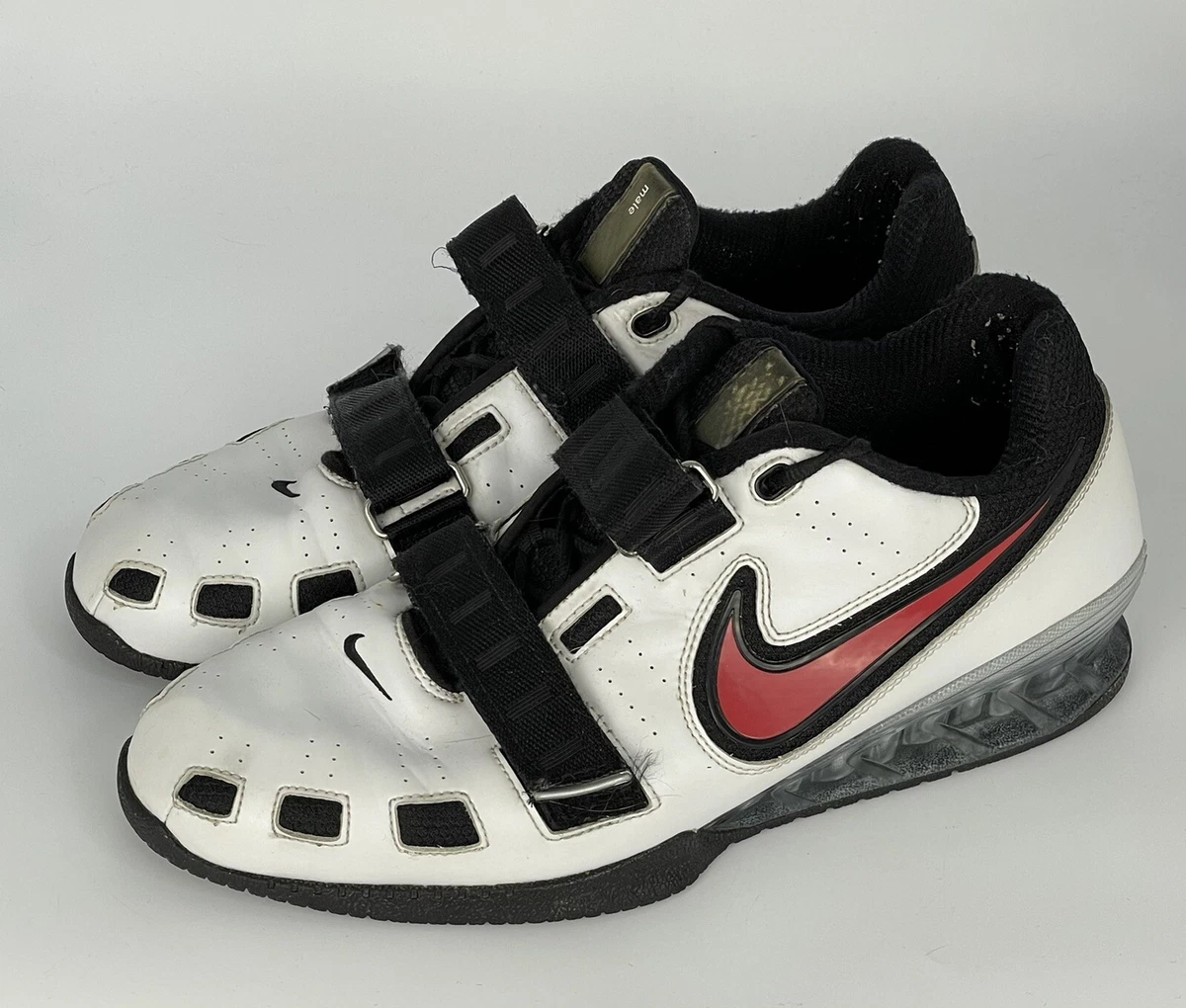 Nike Mens Romaleos 2 White Varsity Red 476927 161 Size 11.5 eBay