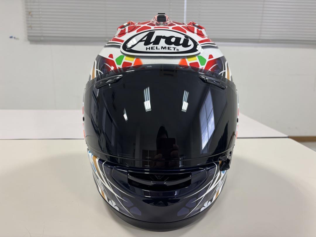Arai RX-7XナカガミGP2 Arai RX7X NAKAGAMI GP2 Arai RX-7X NAKAGAMI GP2 Corsair-X RX-7V SNELL Full face