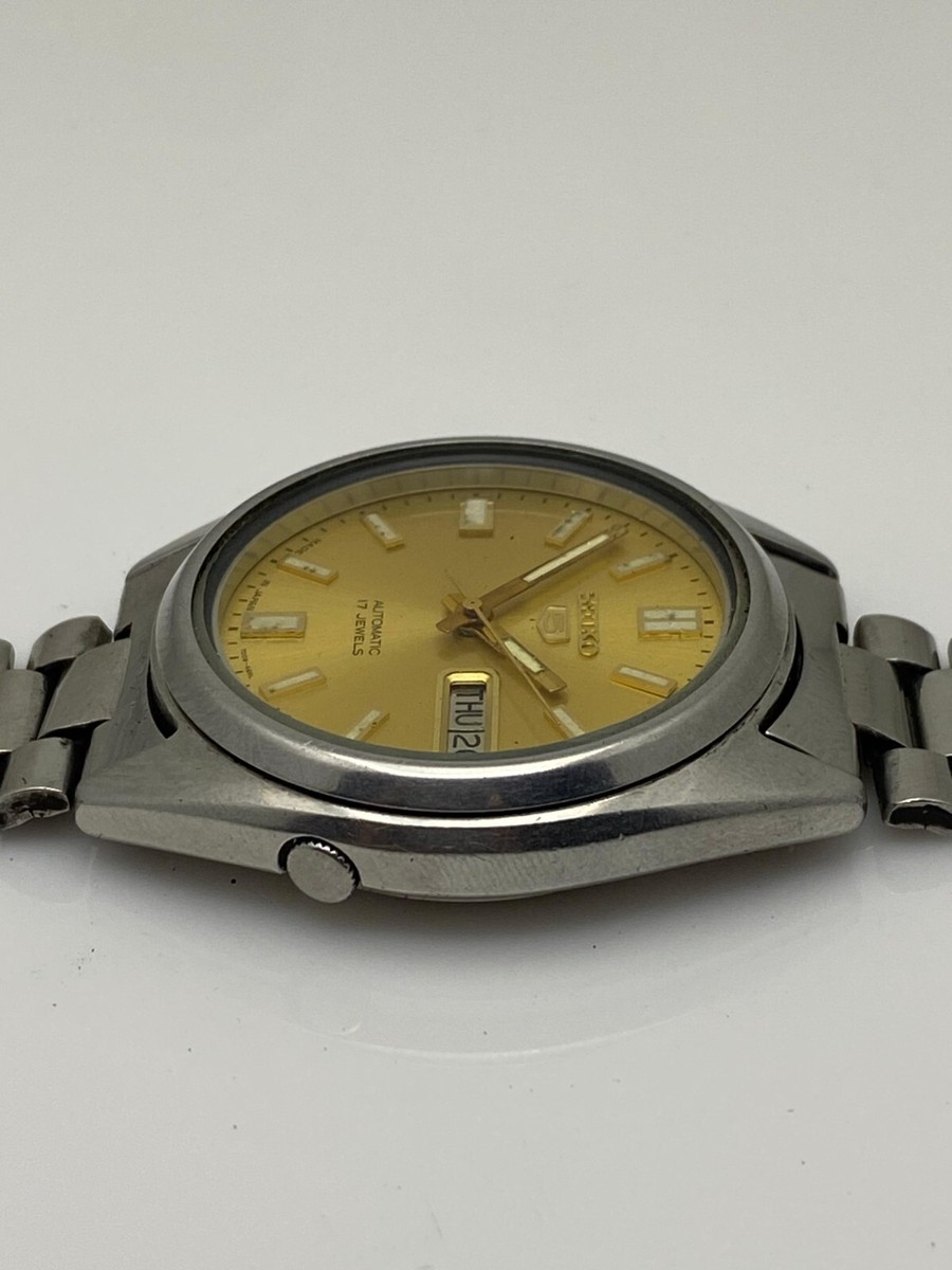 Vintage Seiko 5 Automatic 17 Jewels 7009-3041 Watch Japan | eBay