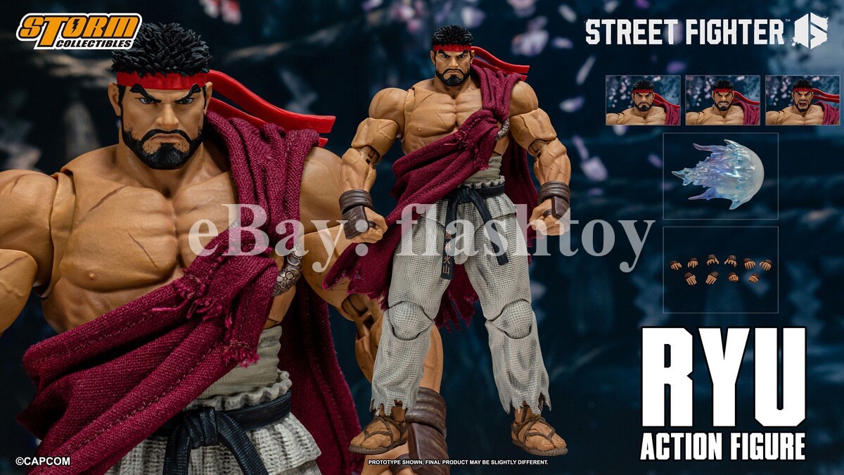Storm Collectibles ストリートファイター リュウ CPSF28 Storm Toys CPSF28 1/12 STREET FIGHTER 6 RYU Collectible Male