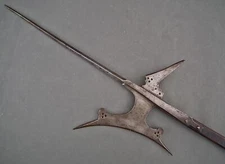Antique 16th Century Halberd Renaissance Period to sword rapier armor