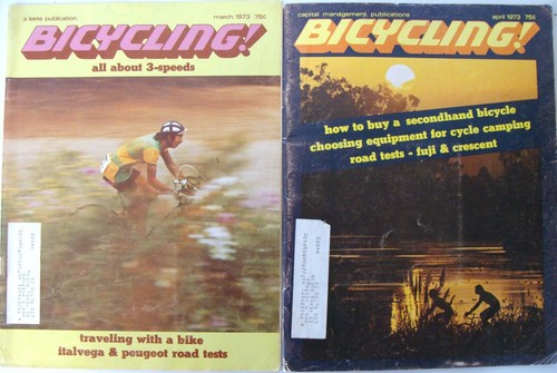~ Vintage Year (-January) of 1973 Bicycling Magazine VOL. XIV No. 2-12 - VGC ~ - Picture 6 of 8