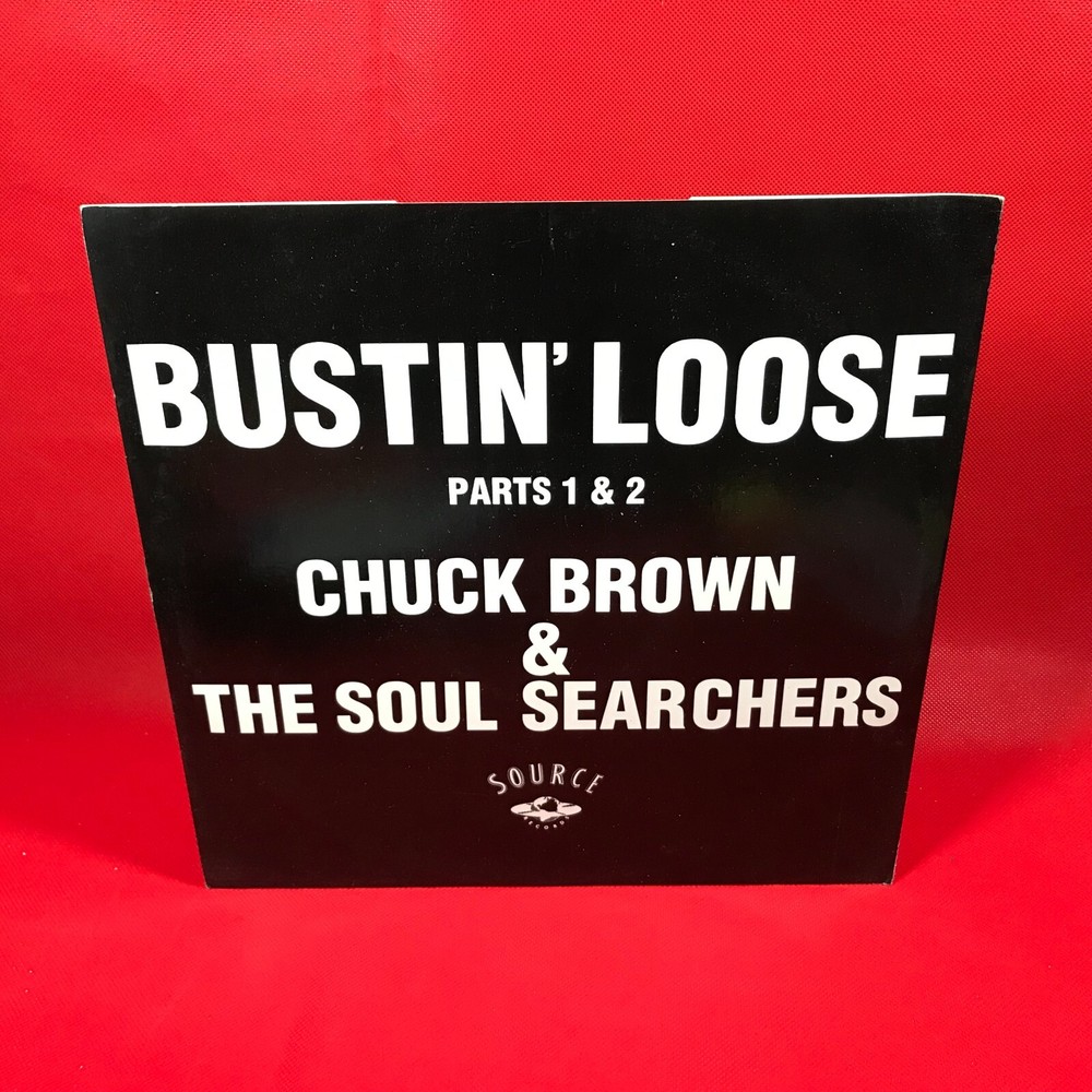 CHUCK BROWN & THE SOUL SEARCHERS Bustin Loose 1985 UK Promo 12
