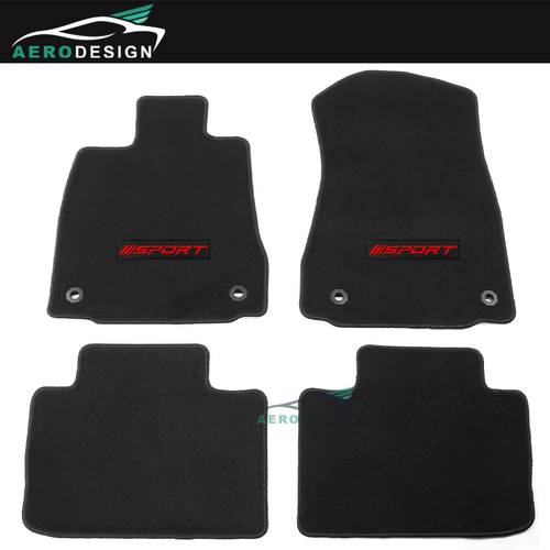 Fits 1423 Lexus IS250 IS300 IS350 IS500 Black Floor Mat Carpet Nylon