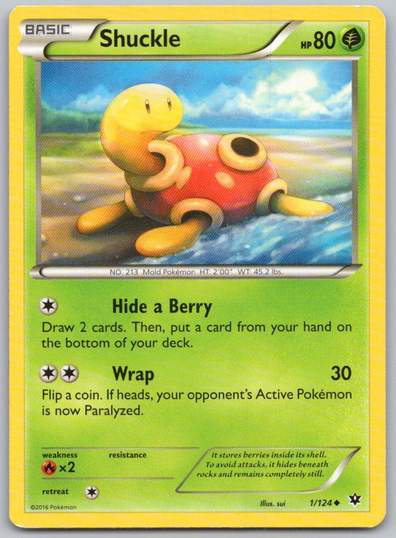 Shuckle 1/124 Fates Collide FCO LP