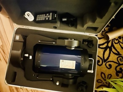 Meade LX200 8  Telescope 203mm Double Fork Mount Motorized.