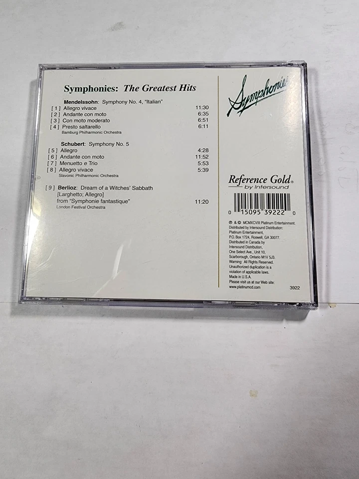 Symphonies: The Greatest Hits (Surround Sound) - Like New only Disk 2 CD76 - Image 2 of 2