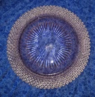 Vintage Pink Depression Glass Anchor Hocking Miss America 10" Platter Round
