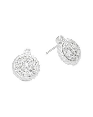 Saks Fifth Avenue Diamond & 14K Studs Women's