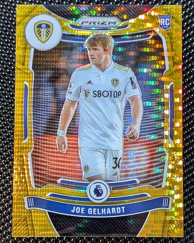 2021-22 Panini Prizm - Joe Gelhardt (RC) Leeds - Gold Breakaway /10