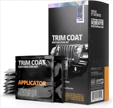 Ceramic Trim Coating Kit Restorer can be washed over 200 times, not a dresser.
