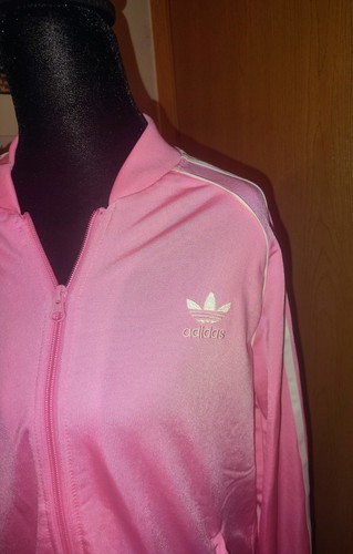 Adidas pink zip up jacket Juniors XL - Picture 2 of 8