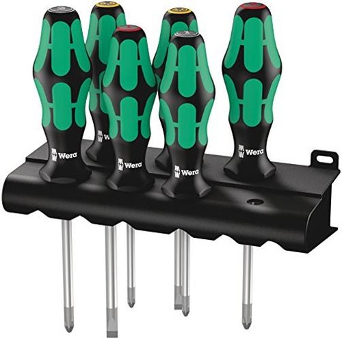 Wera Kraftform 300 Screwdriver Set 6 Piece  Assorted Style Names 