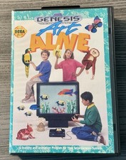 Art Alive (Sega Genesis, 1991) Includes Case, Game & Manual