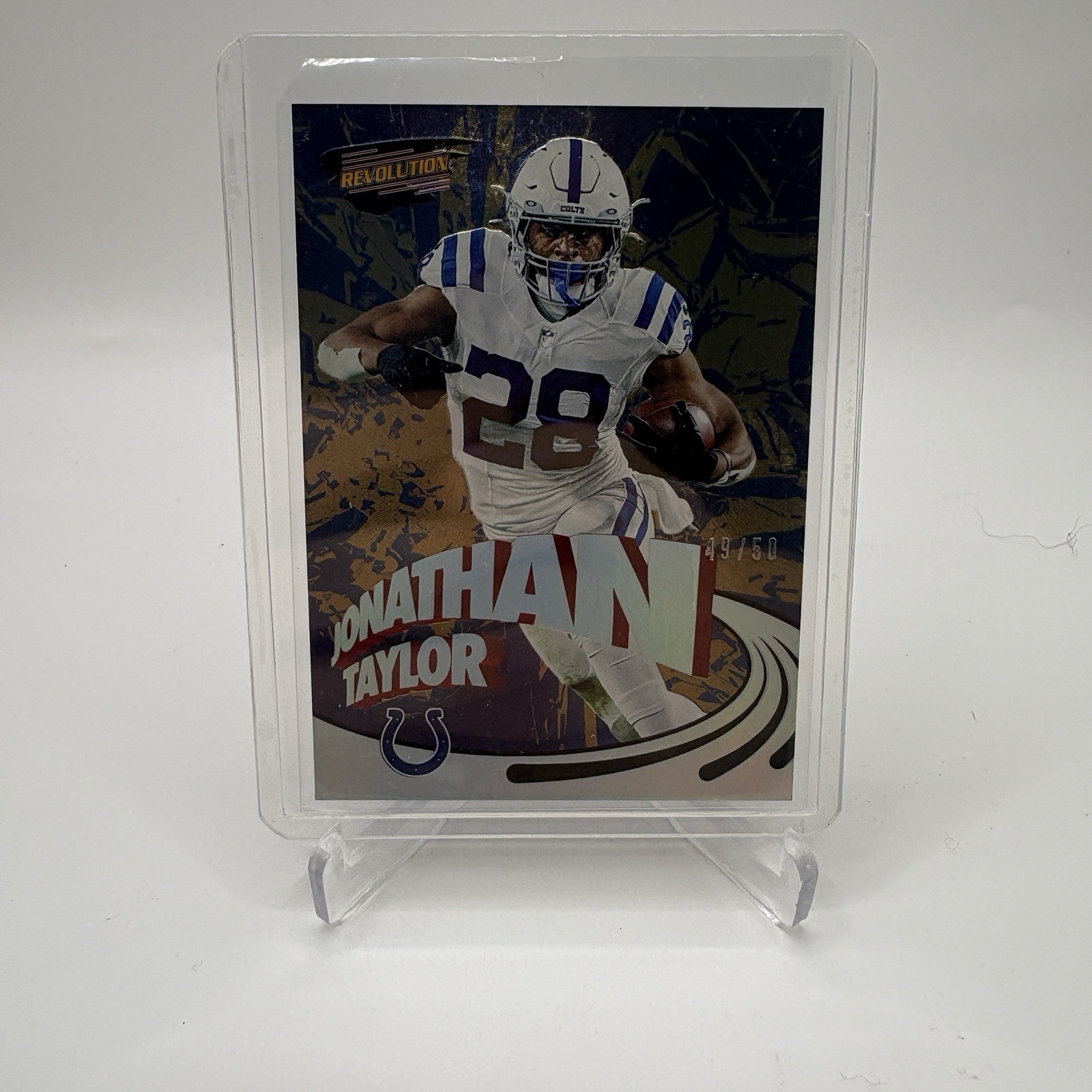 2022 Panini Zenith Pacific Revolution Copper 49/50 Jonathan Taylor #PR-11 05k6