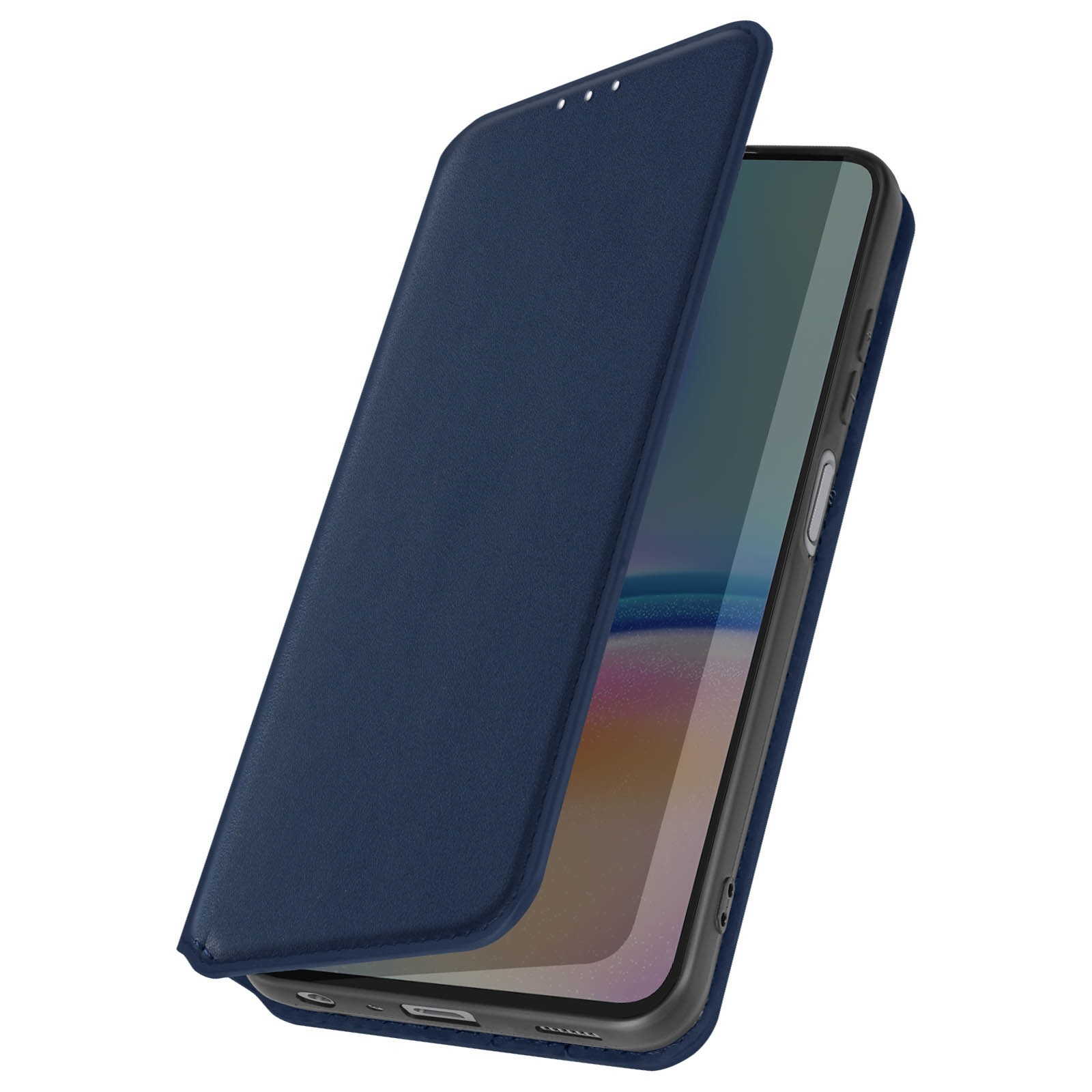 Housse Galaxy A05s bleue pour sécuriser vos déplacements quotidiens