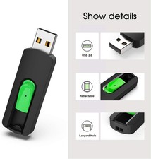 Photo Stick 128 GB Photo Video Backup USB 2.0 Flash Thumb Drive Memory Storage