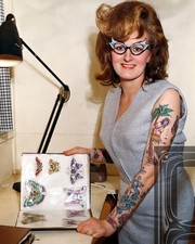 Vintage, Tattoo Art photography 11 x 14" Photo Print