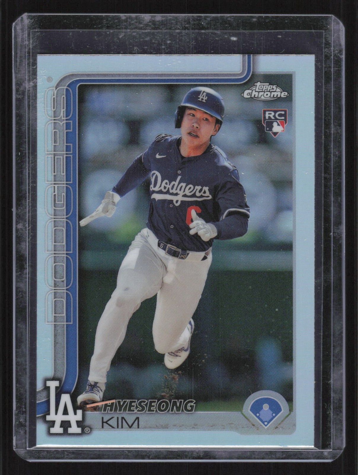 2025 Topps Chrome #152 Hyeseong Kim Rookie RC Refractor Card TCCCX