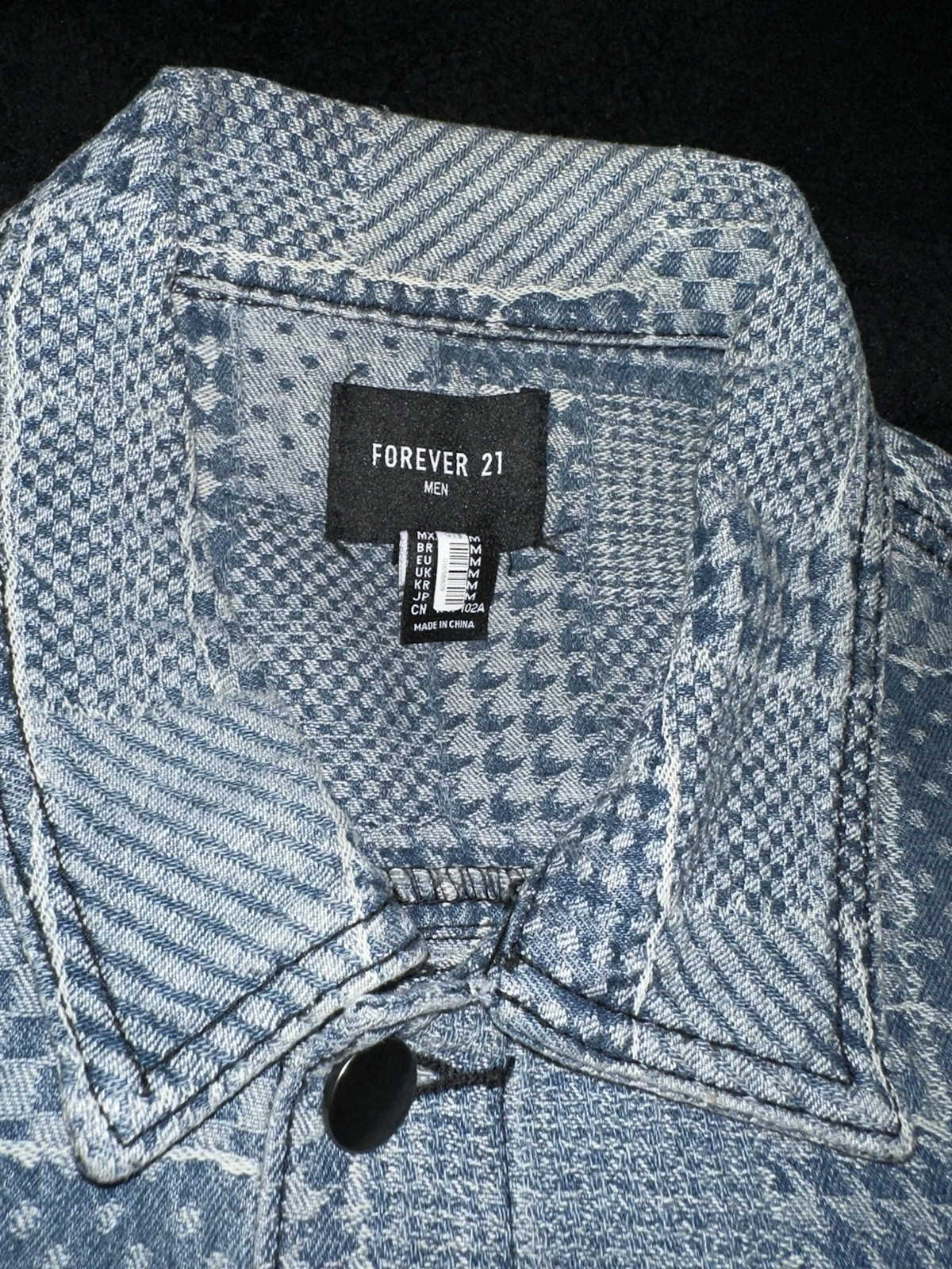 Forever 21 Jean Patchwork Jacket - image 2