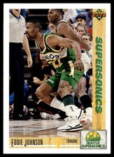1991-92 Upper Deck Eddie Johnson Seattle SuperSonics #371