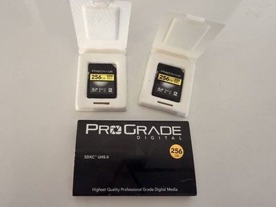 ProGrade Digital SDXC UHS-II V60 250R Gold Memory Card [x2]